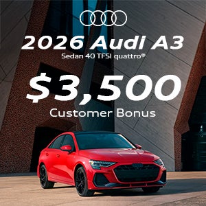 2026 Audi A3 40 TFSI quattro®